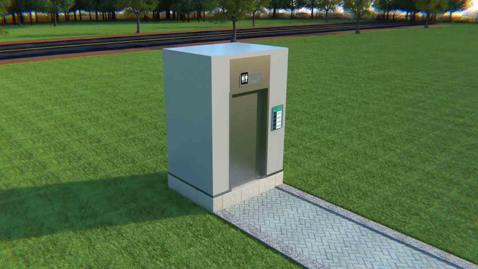 城市景区移动智能公厕-杭